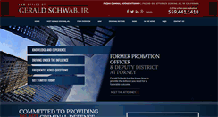 Desktop Screenshot of fresnoscrimedefense.com